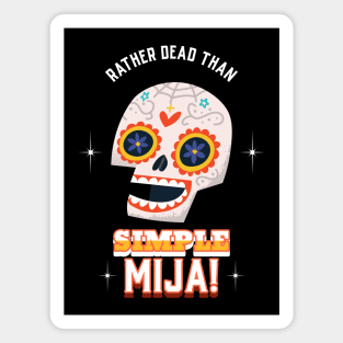 Mexican Mexico dia de los muertos Sugar Skull Magnet